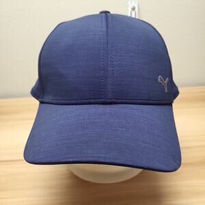 Puma Golf Mens Blue Lightweight Adjustable Strapback Baseball Cap
